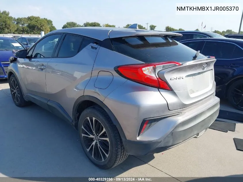 NMTKHMBX1JR005370 2018 Toyota C-Hr Xle