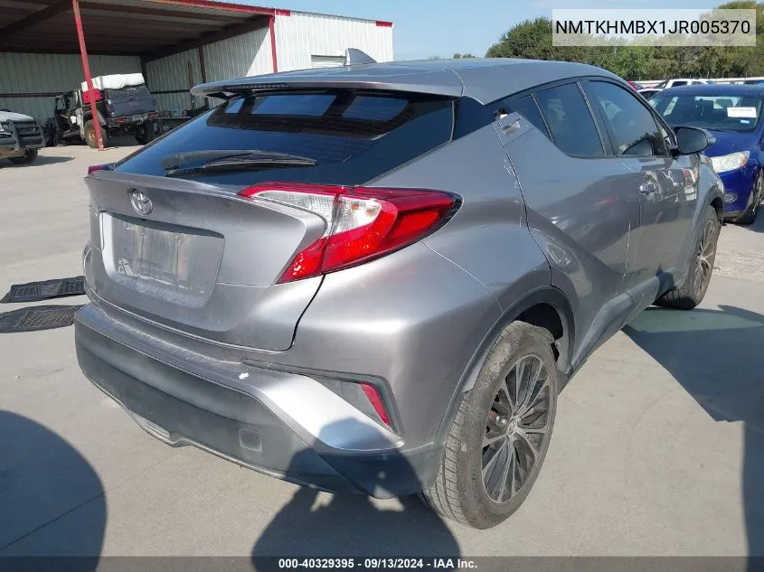 NMTKHMBX1JR005370 2018 Toyota C-Hr Xle