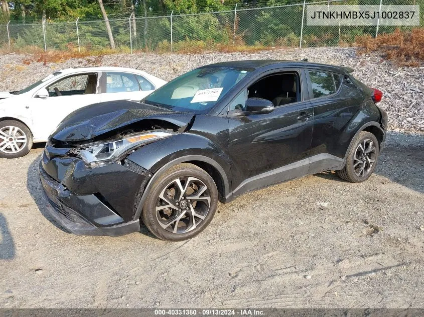 JTNKHMBX5J1002837 2018 Toyota C-Hr Xle/Xle Premium