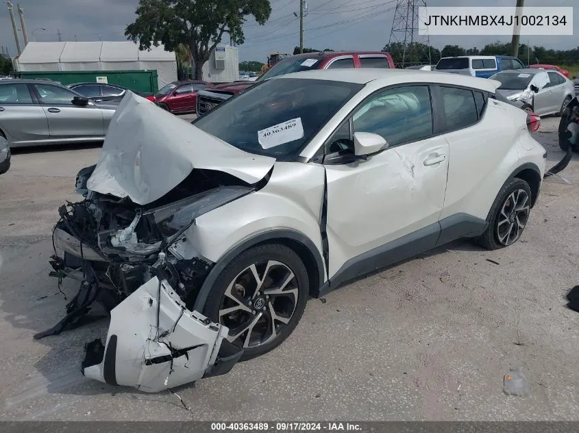 JTNKHMBX4J1002134 2018 Toyota C-Hr Xle