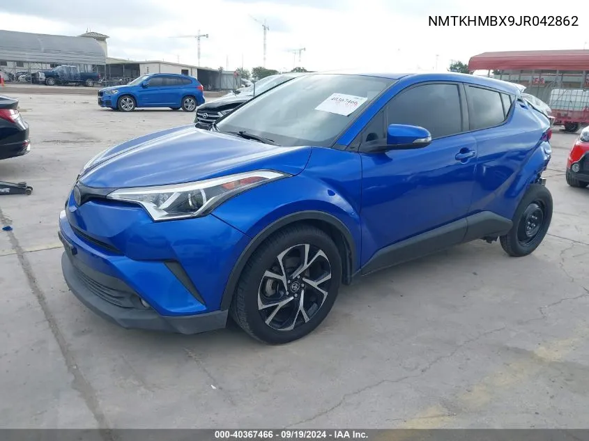 2018 Toyota C-Hr Xle Premium VIN: NMTKHMBX9JR042862 Lot: 40367466