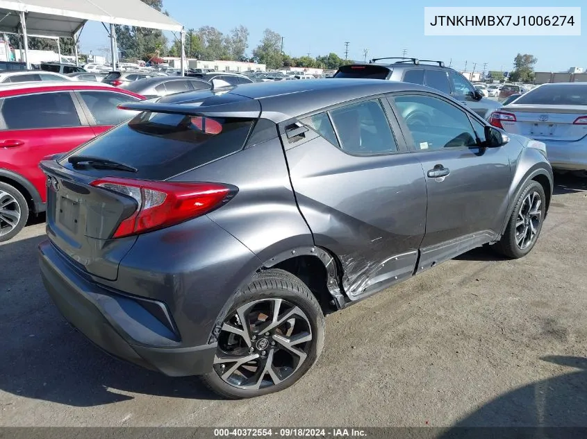 JTNKHMBX7J1006274 2018 Toyota C-Hr Xle