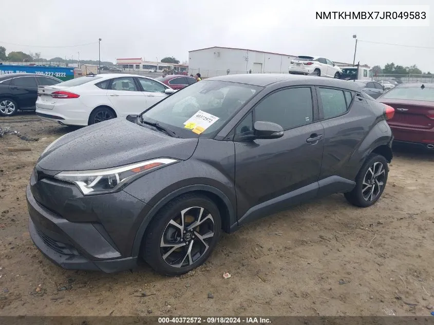 NMTKHMBX7JR049583 2018 Toyota C-Hr Xle