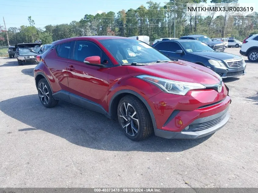 NMTKHMBX3JR003619 2018 Toyota C-Hr Xle Premium