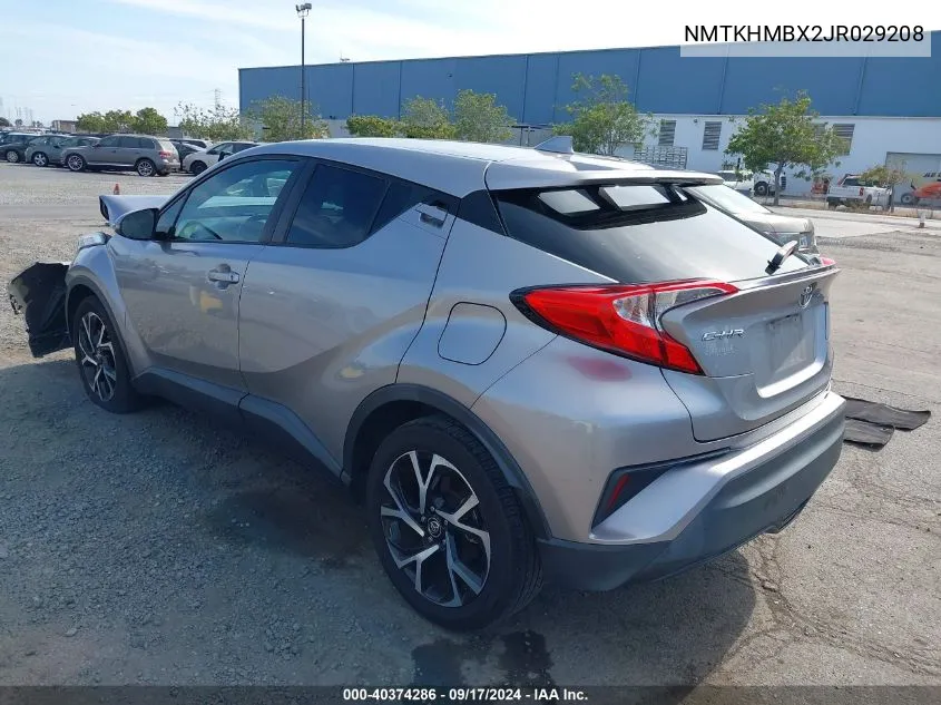 NMTKHMBX2JR029208 2018 Toyota C-Hr Xle