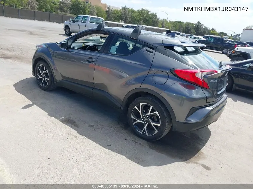 NMTKHMBX1JR043147 2018 Toyota C-Hr Xle