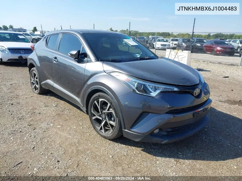 2018 Toyota C-Hr Xle Premium VIN: JTNKHMBX6J1004483 Lot: 40401063