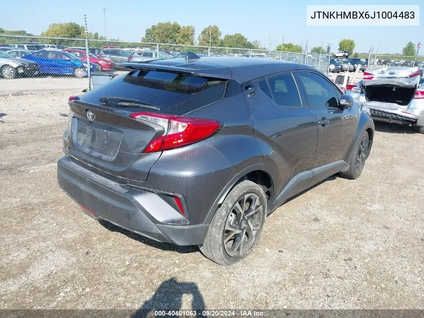 2018 Toyota C-Hr Xle Premium VIN: JTNKHMBX6J1004483 Lot: 40401063