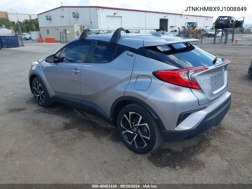 2018 Toyota C-Hr Xle VIN: JTNKHMBX9J1008849 Lot: 40403338