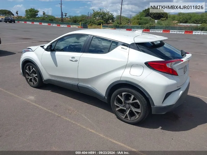 2018 Toyota C-Hr Xle/Xle Premium VIN: NMTKHMBX4JR011826 Lot: 40414591