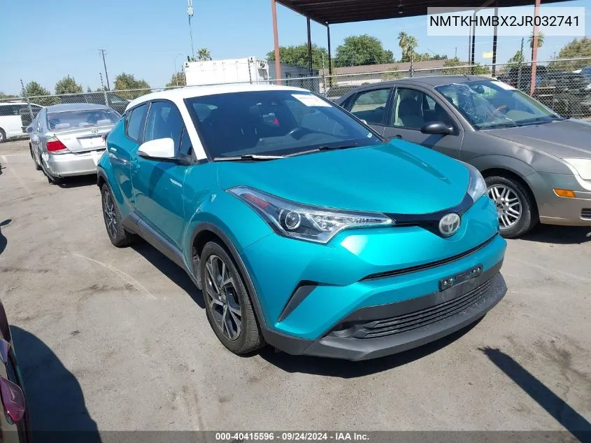 2018 Toyota C-Hr Xle VIN: NMTKHMBX2JR032741 Lot: 40415596