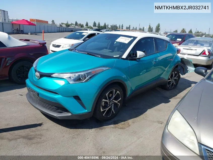 NMTKHMBX2JR032741 2018 Toyota C-Hr Xle