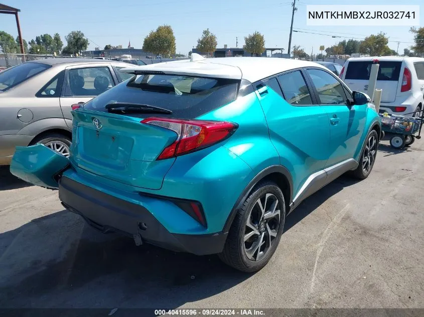 NMTKHMBX2JR032741 2018 Toyota C-Hr Xle