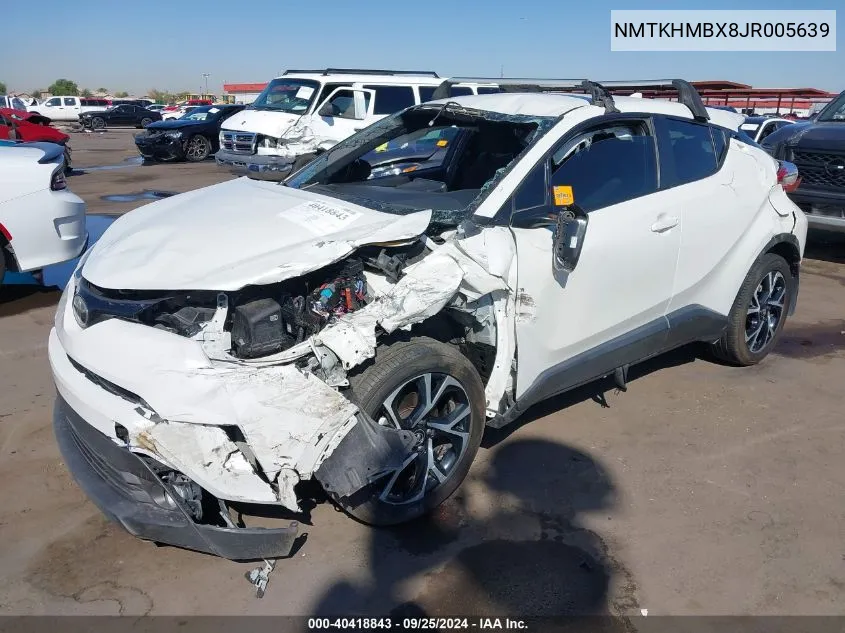 NMTKHMBX8JR005639 2018 Toyota C-Hr Xle Premium