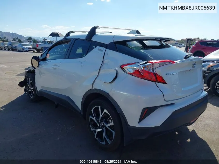 2018 Toyota C-Hr Xle Premium VIN: NMTKHMBX8JR005639 Lot: 40418843