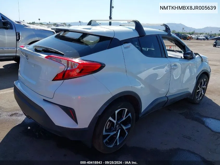 NMTKHMBX8JR005639 2018 Toyota C-Hr Xle Premium