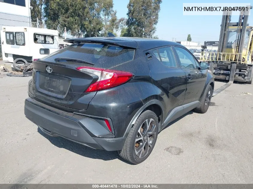 2018 Toyota C-Hr Xle VIN: NMTKHMBX7JR047591 Lot: 40441478