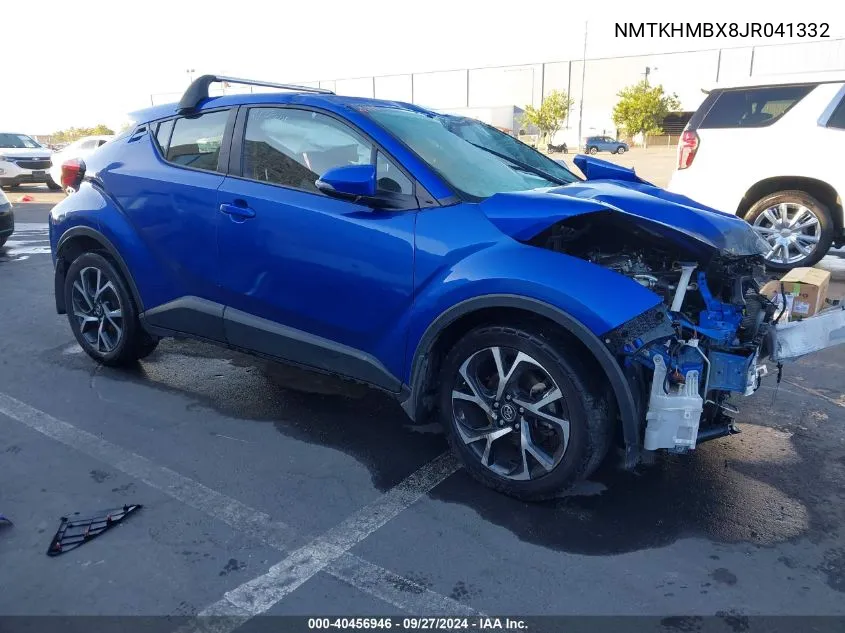 2018 Toyota C-Hr Xle VIN: NMTKHMBX8JR041332 Lot: 40456946