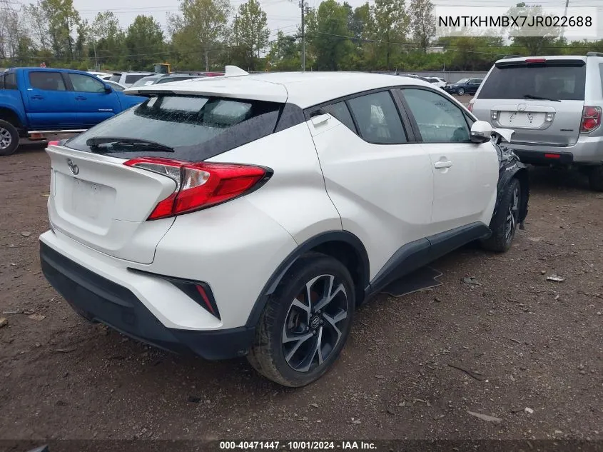 NMTKHMBX7JR022688 2018 Toyota C-Hr Xle Premium