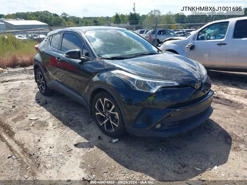 2018 Toyota C-Hr Xle VIN: JTNKHMBX6J1001695 Lot: 40474955