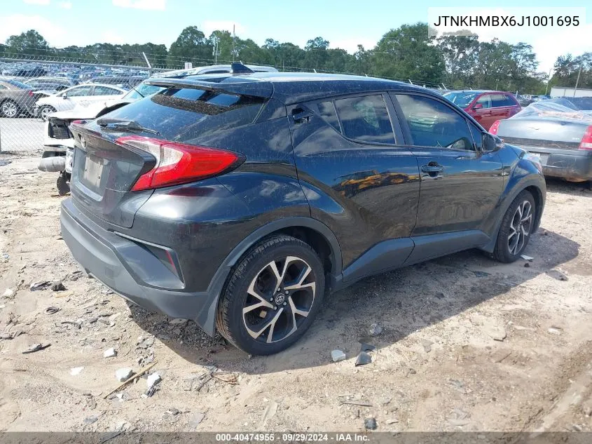 2018 Toyota C-Hr Xle VIN: JTNKHMBX6J1001695 Lot: 40474955