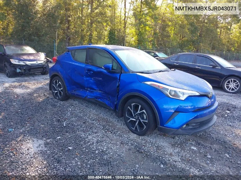 2018 Toyota C-Hr Xle Premium VIN: NMTKHMBX5JR043071 Lot: 40475846