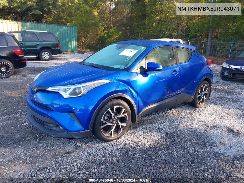 2018 Toyota C-Hr Xle Premium VIN: NMTKHMBX5JR043071 Lot: 40475846