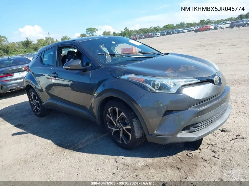 NMTKHMBX5JR045774 2018 Toyota C-Hr Xle