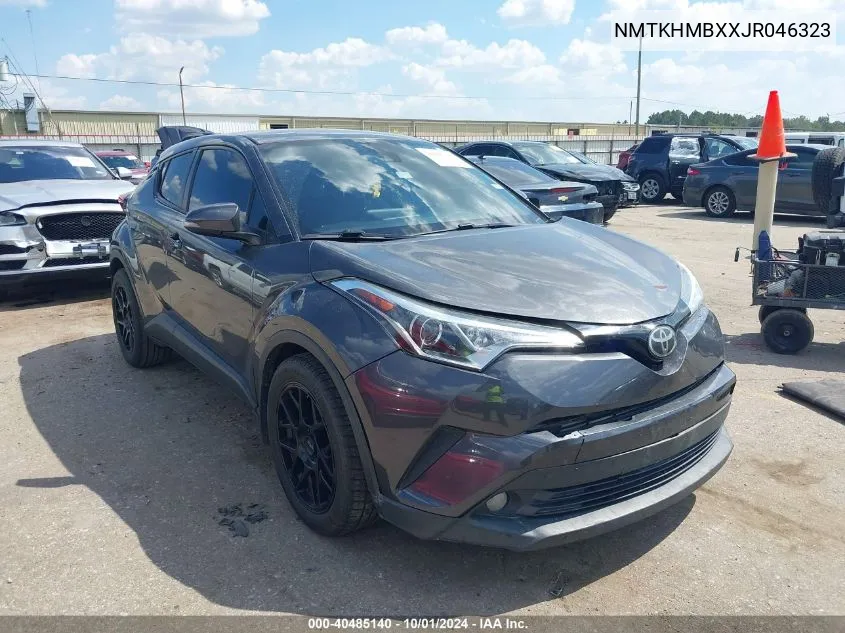 2018 Toyota C-Hr Xle Premium VIN: NMTKHMBXXJR046323 Lot: 40485140