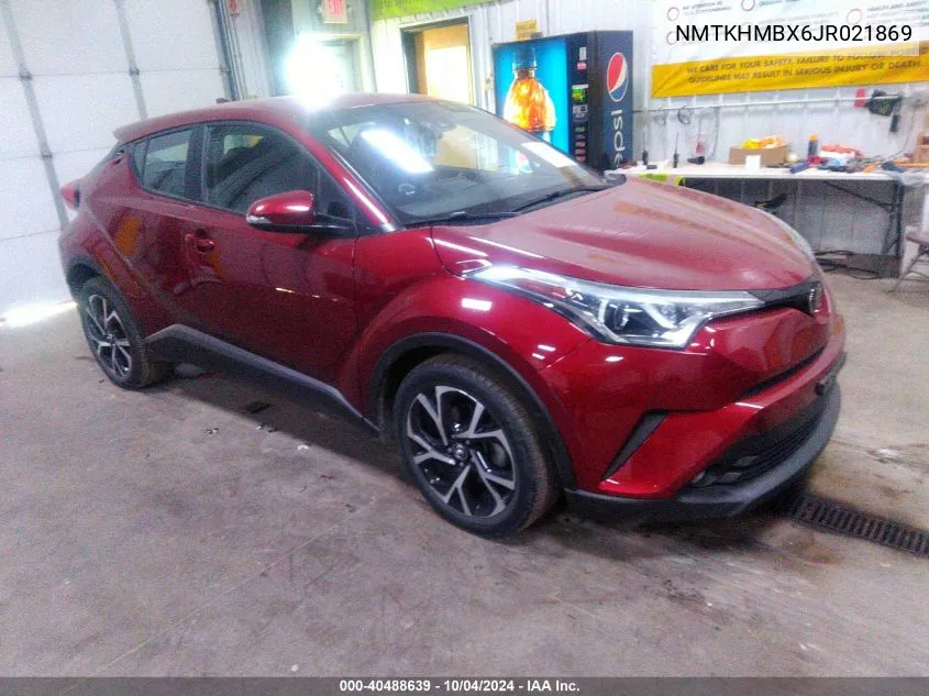 NMTKHMBX6JR021869 2018 Toyota C-Hr Xle Premium