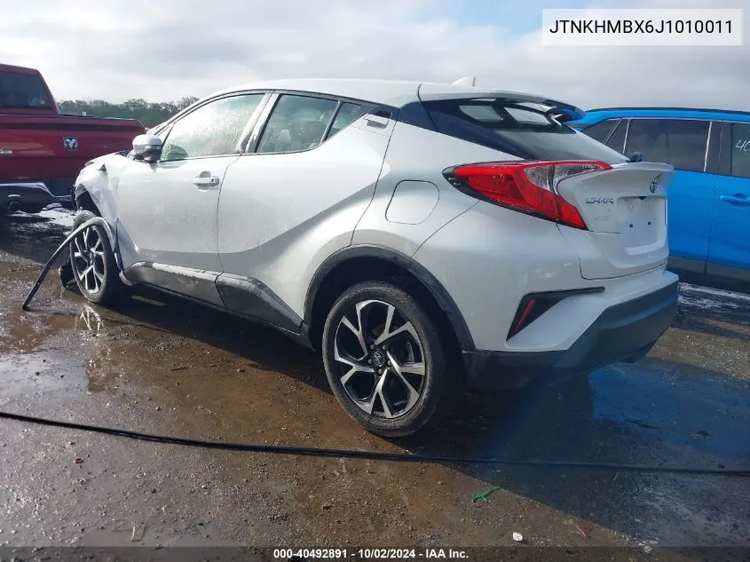 2018 Toyota C-Hr Xle VIN: JTNKHMBX6J1010011 Lot: 40492891