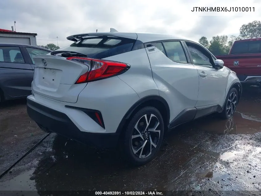 2018 Toyota C-Hr Xle VIN: JTNKHMBX6J1010011 Lot: 40492891