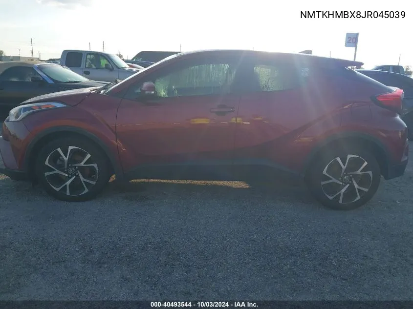 2018 Toyota C-Hr Xle Premium VIN: NMTKHMBX8JR045039 Lot: 40493544