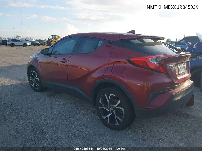 2018 Toyota C-Hr Xle Premium VIN: NMTKHMBX8JR045039 Lot: 40493544