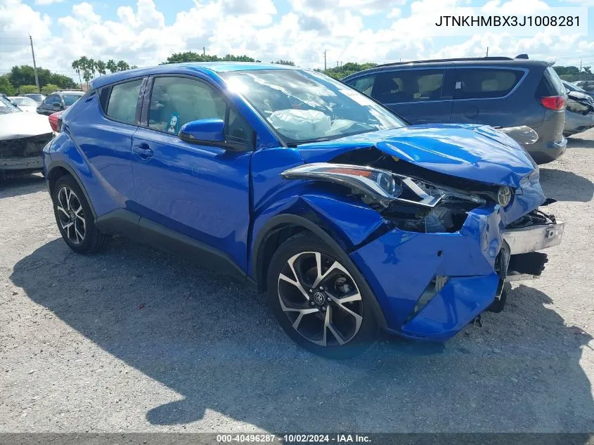 JTNKHMBX3J1008281 2018 Toyota C-Hr Xle