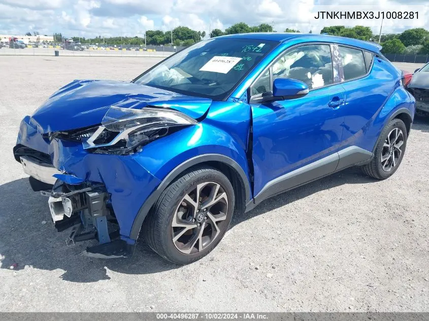 JTNKHMBX3J1008281 2018 Toyota C-Hr Xle