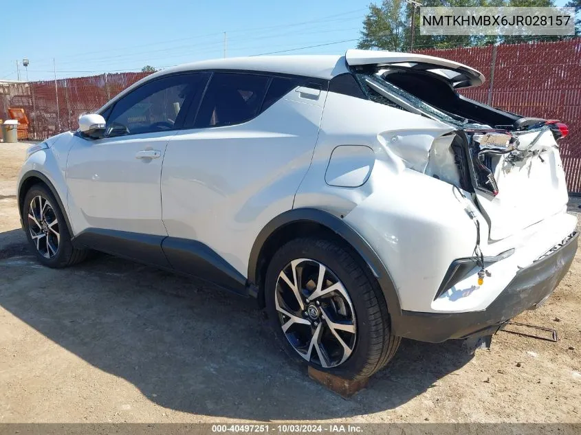 NMTKHMBX6JR028157 2018 Toyota C-Hr Xle Premium