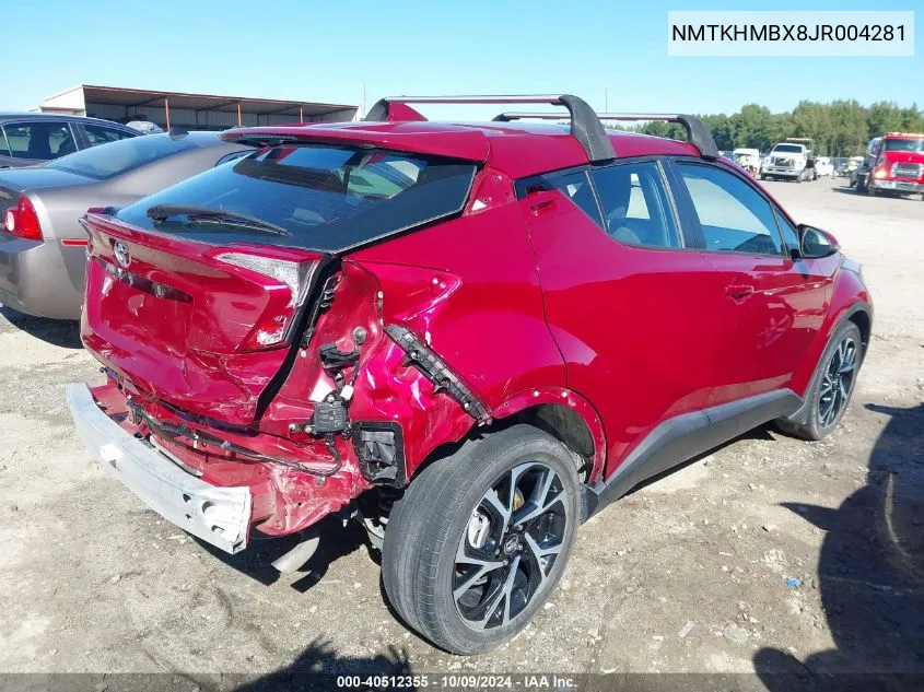 NMTKHMBX8JR004281 2018 Toyota C-Hr Xle Premium