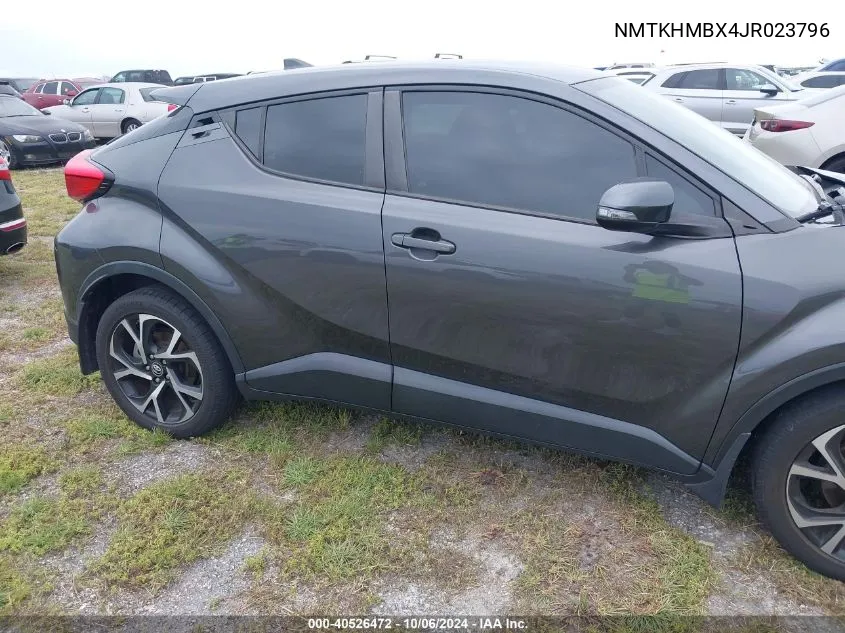 2018 Toyota C-Hr Xle Premium VIN: NMTKHMBX4JR023796 Lot: 40526472