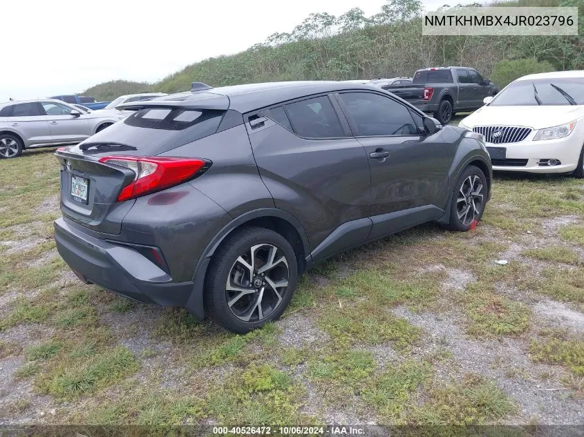 2018 Toyota C-Hr Xle Premium VIN: NMTKHMBX4JR023796 Lot: 40526472