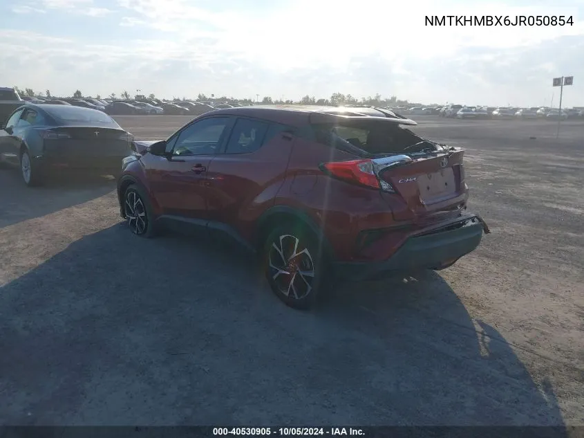 2018 Toyota C-Hr Xle/Xle Premium VIN: NMTKHMBX6JR050854 Lot: 40530905