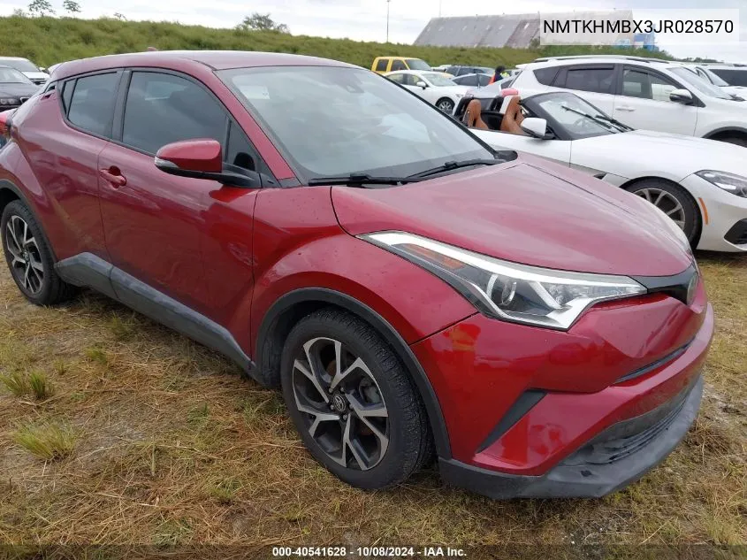 NMTKHMBX3JR028570 2018 Toyota C-Hr Xle/Xle Premium