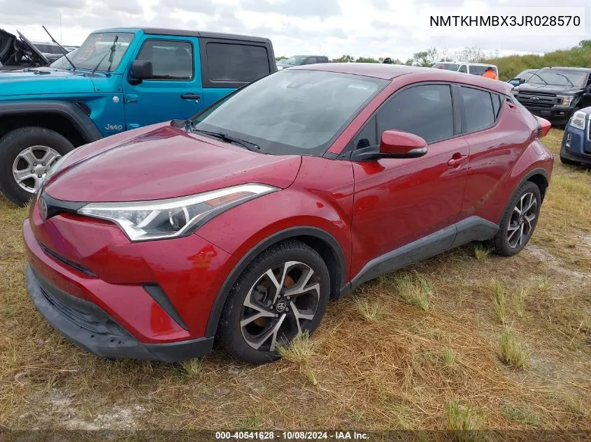 NMTKHMBX3JR028570 2018 Toyota C-Hr Xle/Xle Premium