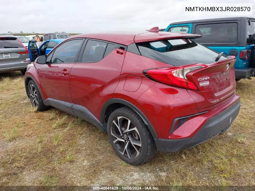 NMTKHMBX3JR028570 2018 Toyota C-Hr Xle/Xle Premium