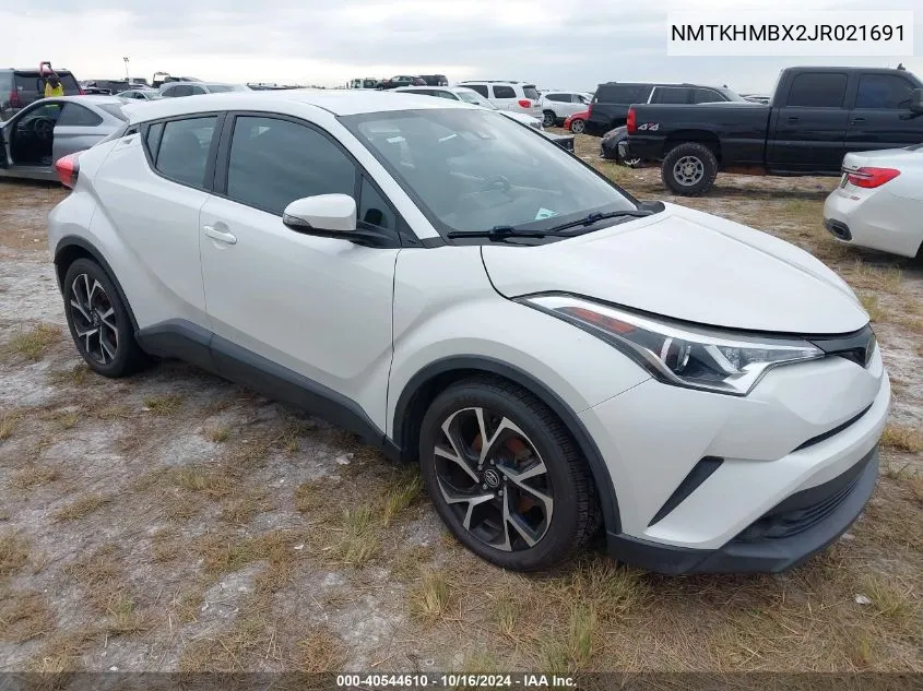 2018 Toyota C-Hr Xle VIN: NMTKHMBX2JR021691 Lot: 40544610