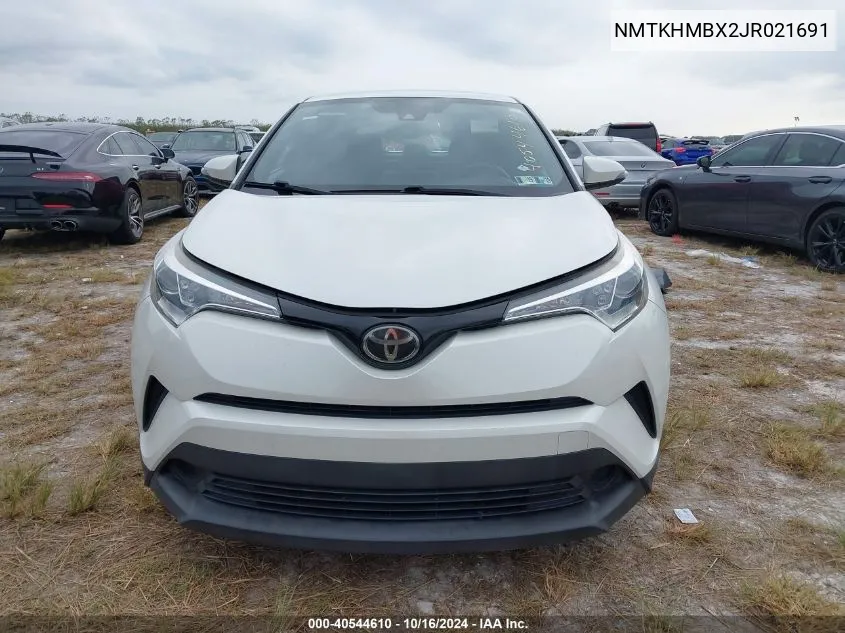 2018 Toyota C-Hr Xle VIN: NMTKHMBX2JR021691 Lot: 40544610