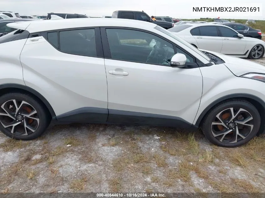 2018 Toyota C-Hr Xle VIN: NMTKHMBX2JR021691 Lot: 40544610