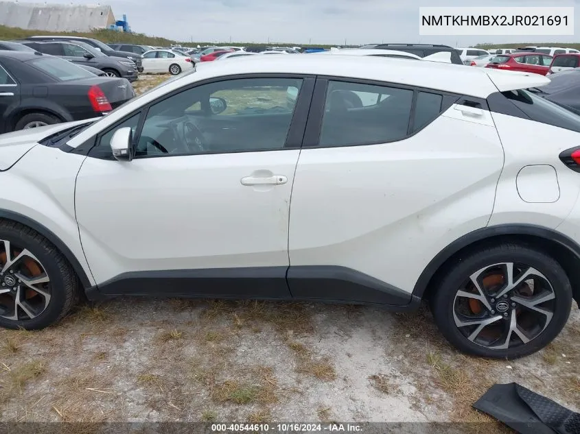 2018 Toyota C-Hr Xle VIN: NMTKHMBX2JR021691 Lot: 40544610