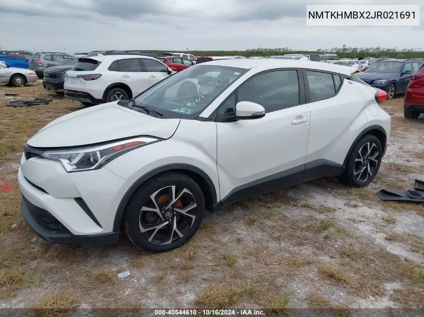 2018 Toyota C-Hr Xle VIN: NMTKHMBX2JR021691 Lot: 40544610