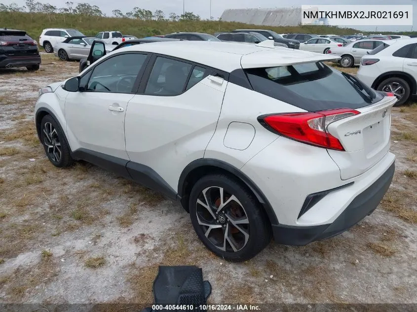 2018 Toyota C-Hr Xle VIN: NMTKHMBX2JR021691 Lot: 40544610